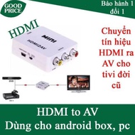 Box convert hdmi to av for android box, TV box - hdmi out av