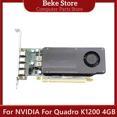 Beke Original For NVIDIA For Quadro K1200 4GB Graphics Card Support 4K Multi-Screen UG SW CAD Design