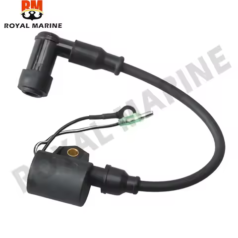 6H5-85570 Ignition Coil For Yamaha Outboard Motor 2 Stroke 40HP 48HP 50HP 3 Cylinder L3 6H5-85570-00