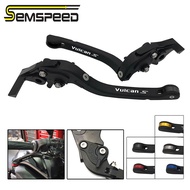 Xe Máy CNC Có Thể Điều Chỉnh Có Thể Gập Lại Phanh Ly Hợp Tay Cầm Thanh Đòn Bẩy Cho Kawasaki Vulcan S
