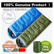 [Tebal & Lembut] High Quality Portable Waterproof Outdoor Camping Hiking Travel Sleeping Bag