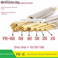 PH-1H 2H 3H 4H 5H 6H Nine-Claw Plum Blossom Head Fine Tooth PCB Integrated Test Probe 2.5MM