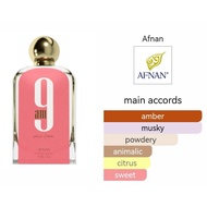 Ori Afnan 9AM Pink Pour Femme EDP 100ml - Woman