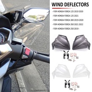 2019-2022 2021 Motorcycle Windshield Handguards Front Wind Deflectors Panels For Honda NSS 125 250 3