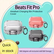 For Beats Fit Pro Case Couple Simple Dust-proof Earphone Cover for Beats Fit ProTransparent Protecti