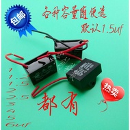 CBB61 450V1.5 UF Electric Fan Capacitor 1.5 UF400V Fan Capacitor 1.2 UF 2/2.5/3/4