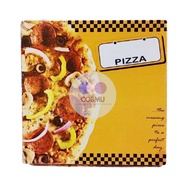Pizza Box ( Yellow Cab Design) 100pcs sizes: 10x10x1.5 & 12x12x1.5