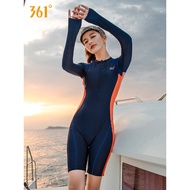 361 Degrees Long Sleeve Rashguard Female's Water Sport Swimwear Diving Wetsuits