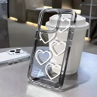 Transparente Love Phone Case Huawei Nova 3i Nova Y70 P40 Lite Nova 11 Pro Honor X9/X9 5G