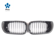 For     3 Series E46 Sedan Touring 4-Door 2002-05 Front Bumper Kidney Grille Racing Mesh Grille 5113