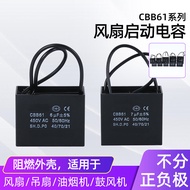 Fixed Capacitor Paper Dielectric for Fan Starting Application Range 450V Ceiling Fan Exhaust Hood CB