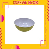 6" 2 TONE C W/LG Vanda filled bowl