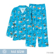 Josilins ชุดนอน เด็ก ป้าย momoji ลิขสิทธิ์ ดิสนีย์ Disney ลาย Toy Story วินเทจ เสื้อแขนยาว ขายาว ผ้า