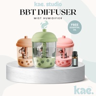 Christmas Gift Ideas [SG] Cute Bubble Tea Koala Electric Aroma Diffuser Humidifier / Small Xmas Gift