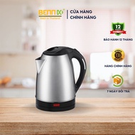 Bennix Thai electric kettle, large capacity 2.5L, 1800W, Stainless steel, fast boiling - BN-205EK