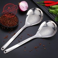 Great Slotted Spoon Deep Head Stainless Steel Skimmer Food Serving Frying Ladle Colander Scoop J2g7