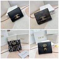 LV_ Bags Gucci_ Bag New Women Wallet Fashion 70% Off Simple Black Short High Quality Leather Small Coin Bag 28D3
