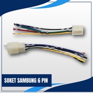 6 Pin Cable Connection Socket - 6 Pin Cable Connector Socket