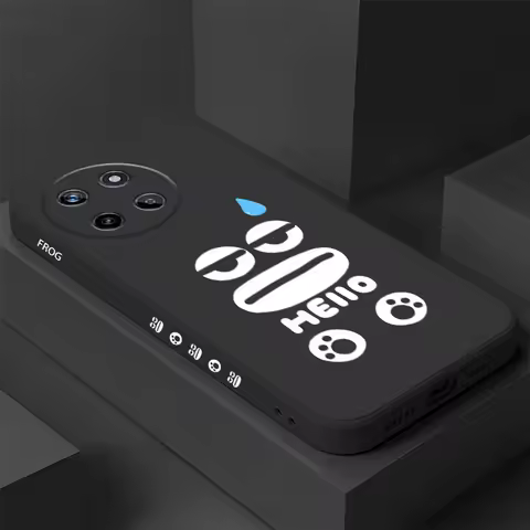 Silent Frog Phone Case For OPPO Realme 14 13 12 11 10 9 9i 8 8i 7 Pro Plus C35 C21Y C25Y C25 4G 5G L