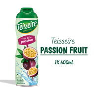 Teisseire Passion Fruit Syrup 600ml | Teisseire น้ำเชื่อมกลิ่นเสาวรส 600มล.