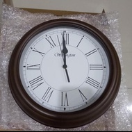 KAYU Wellington Wall Clock 602295 Original Seiko Wood Bestseller