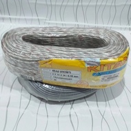Best Kabel Audio Head Transparan isi 3 stereo Kitani 1 rol 80 meter