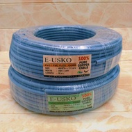 (MADE IN MALAYSIA)(100% PURE COPPER) 3CORE WAYAR PVC FLEXIBLE CORD Size: 3C X  40/0076 , 3C X 70/007