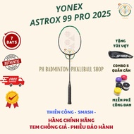 Genuine Yonex Astrox 99 Pro 2025 Gen 3 Badminton Racket, [Free combo of 5 grips]