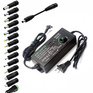 3V-12V Adjustable Power Supply 10A 120W AC DC Adapter Universal Converter with 14 Tips LCD Display