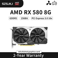 Hot AMD RX580 8GB Graphics Cards GDDR5 Game Video Card 256BIT 2048SP PCI-E 3.0 HD DP Slot Mining GPU