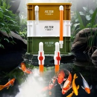 Multi-layered Fish Tank Filter Water Circulation System Fishpond Turnover Box Aquarium Fish Tank Fil