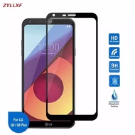 Tempered GLASS LG Q6 Q6 PLUS FULL Glue FULL COVER ORIGINAL