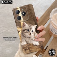HP Fashion Case Cat Casing Realme C61 4G Case Realme C61 4G Silicone Pro Camera Kesing Realme C61 4G