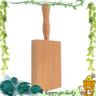 [xinggao.vn] Pasta Making Board, Gnocchi Board, Beech Wood Gnocchi Board Butter Board Dough Scraper 