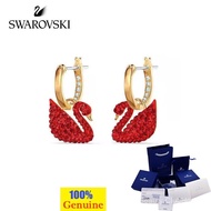 Swarovski AEFGH Earrings Rose Gold Earrings Ladies Earrings Swing Earrings Topaz Earrings 925 Silver