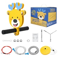 【Delivery 2 days+100% Original】Zip Line Kit 120ft Zipline Kits for Backyard Kids Play Set Zipline wi
