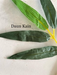 Daun Bambu Artificial - Daun Bambu Plastik - Daun Bambu Dekorasi - Hiasan Rumah - Daun Bambu Tangkai