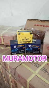 Aki motor HATEN full kering  GTZ-5S YTZ3 GTZ4V YTZ4V YTX4L YB4LA YB4LB GTZ5S YTZ5S 12N43B HTZ5F, 12V