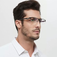 FRAME TITANIUM !! Kacamata plus baca rabun dekat untuk membaca dan jalan - Kacamata minus rabun jauh pria wanita 1.00 S&amp;D 3.50 Kacamata photocromic pria berubah warna Kacamata anti radiasi - kacamata optik - kacamata min - kacamata plus