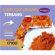 Curry Powder kelantan Rempah serbuk Kari gulai kawah darat Cap original Orang Terbang