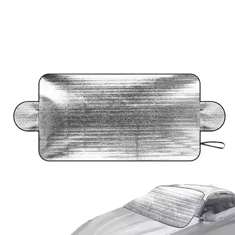 Front Car Window Ice Protection Snow Ice Windshield Cover All Weather Vehicle Sun Block Exterior Ant