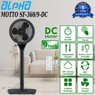 ALPHA MOTTO 9" 360 DEGREE DC MOTOR STAND FAN SF-360/9-DC / SF360 // MOTTO 7 INCH SF C21-7 / SF C21