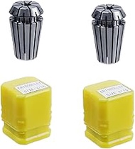 ER16 Chuck Spring Collet Chuck 3/16Inch Collets Set for CNC Clamping Device Engraving Machine-2pcs