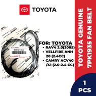 TOYOTA Fan Belt 7PK1935 For Toyota Vellfire/ Camry/ Rav4 (90916-T2026)