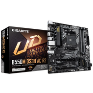 # GIGABYTE B550M DS3H AC [ Rev. 1.7 / Rev 2 ] - Micro-ATX AMD Motherboard # AMD AM4