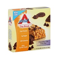 [USA]_Diet Aids 2Pack! Atkins Day Break Bar - Chocolate Chip Crisp - 5 Bars