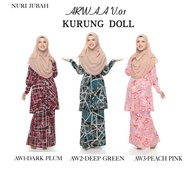 [XS - 5XL] BAJU KURUNG IRONLESS TANPA GOSOK MURAH CORAK | ARWAA MINI KURUNG PLUSSIZE PLUS SIZE BESAR .