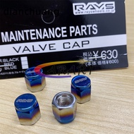 RAYS car aluminum alloy valve cap general dust-proof and explosion proof general valve cap 4PCS