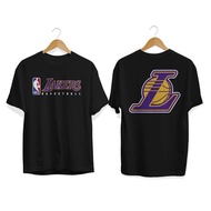 NBA LAKERS BASKETBALL T-shirt - NBA LAKERS BASKETBALL word motif Distro T-shirt - Men's and Women's 
