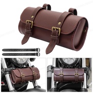 Motorcycle Cruiser Retro Tool Bag Fork Front Fork Bag Waterproof Handlebar Motorcycle Saddlebag For 
